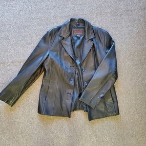 Women's Siena Leather Jacket Size 16